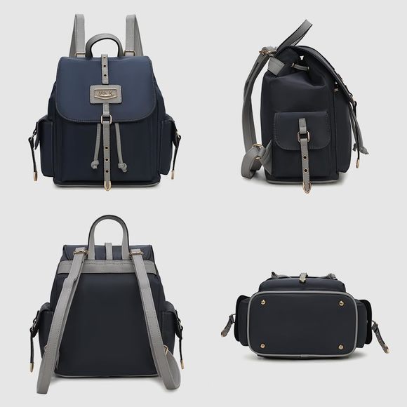 Travel Backpack for Women, Nylon Top Handle Travel bag Roomy Daypack Carry?